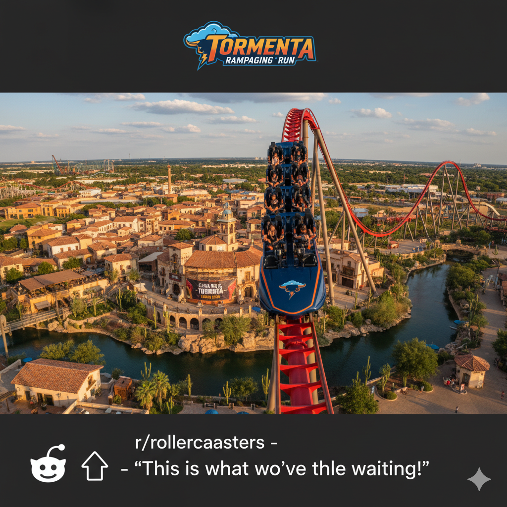 The ‘Tormenta’ Effect: Six Flags Over Texas Roller Coaster Sparks Hope for a Changing Brand