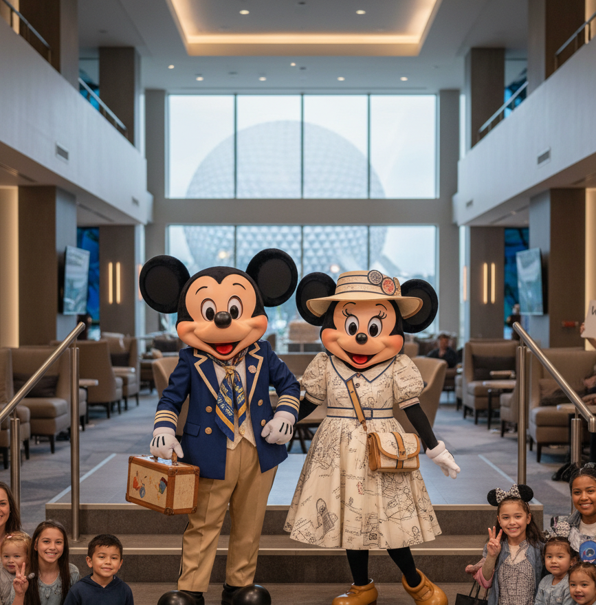 A New Look for a New Tier: Mickey and Minnie’s Exclusive Florida Debut
